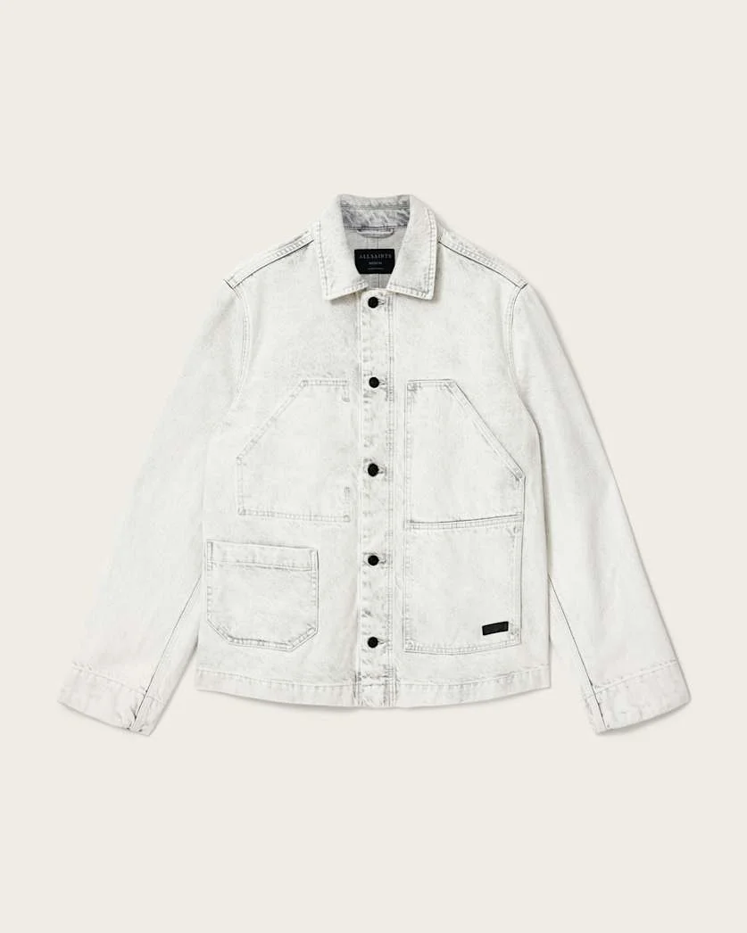 MUKESH RELAXED FIT DENIM SHACKET - 1