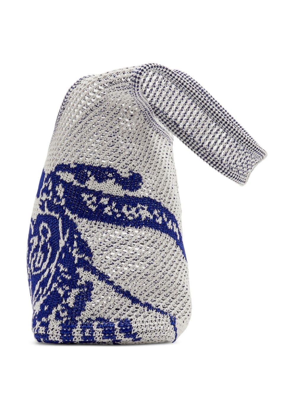Equestrian Knight crochet-knit bag - 5