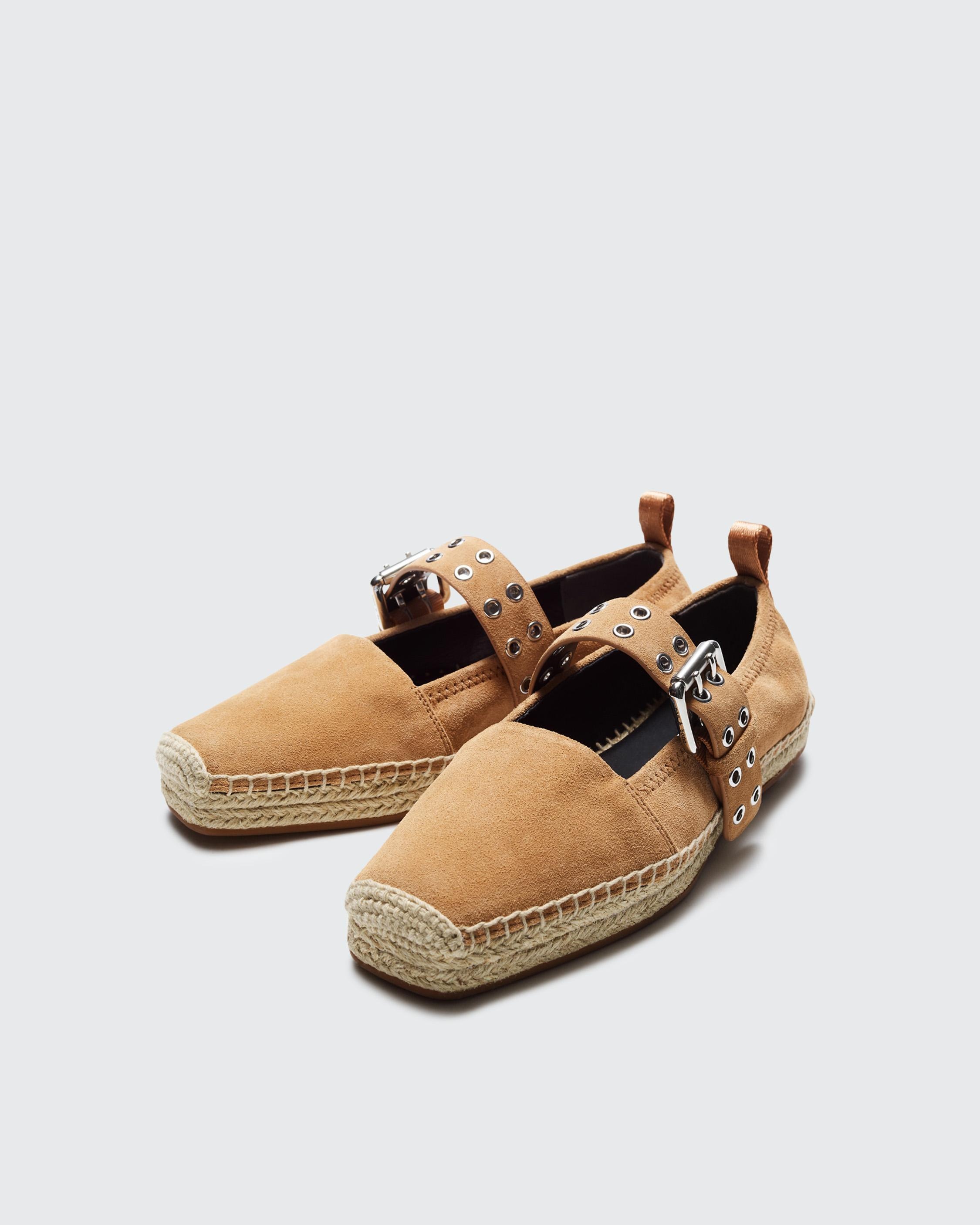 Anteros Espadrille - Suede
Buckled Flat - 3