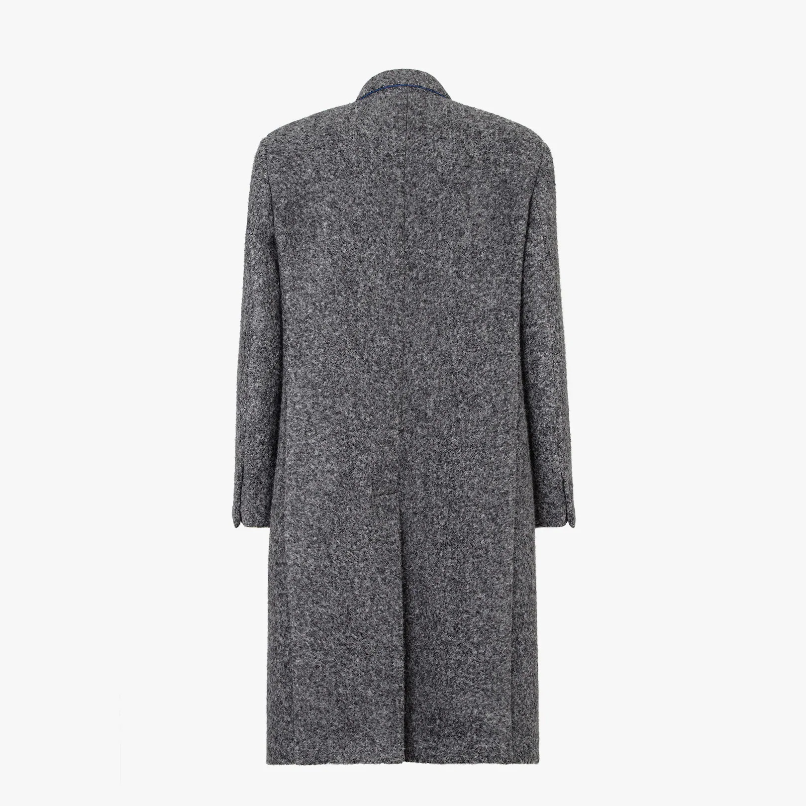 Gray alpaca coat - 2