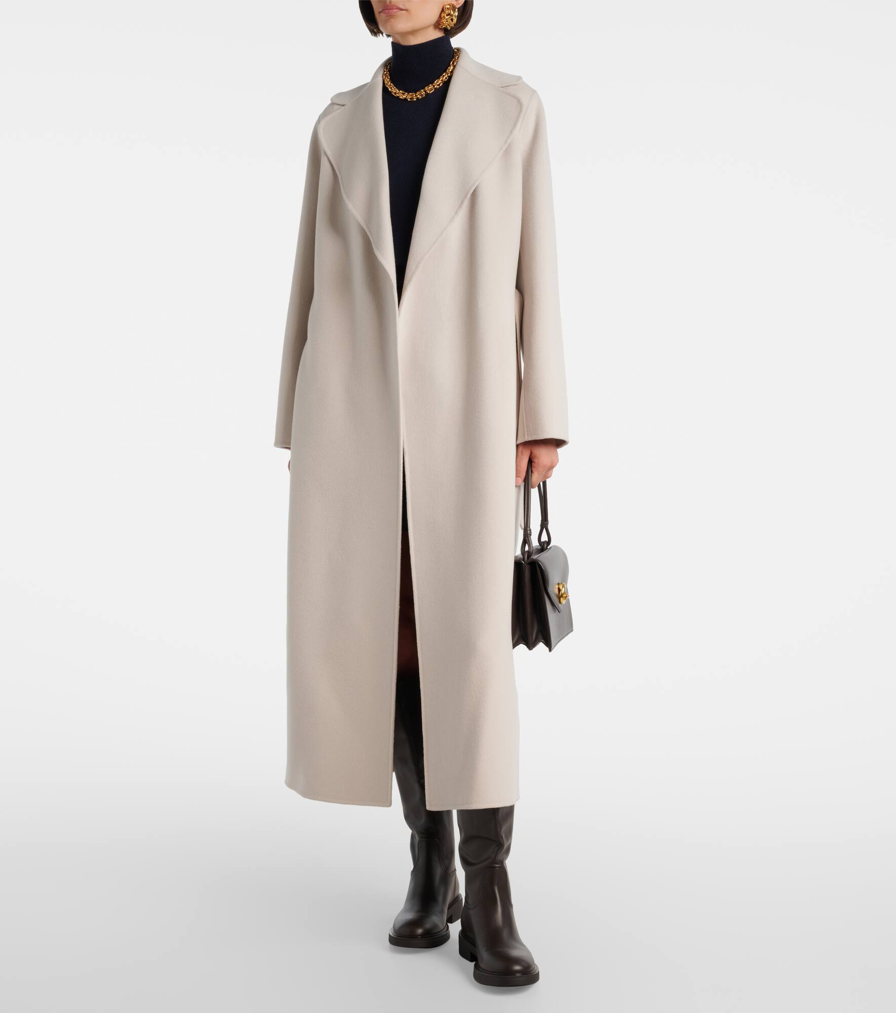 Poldo wool wrap coat - 2