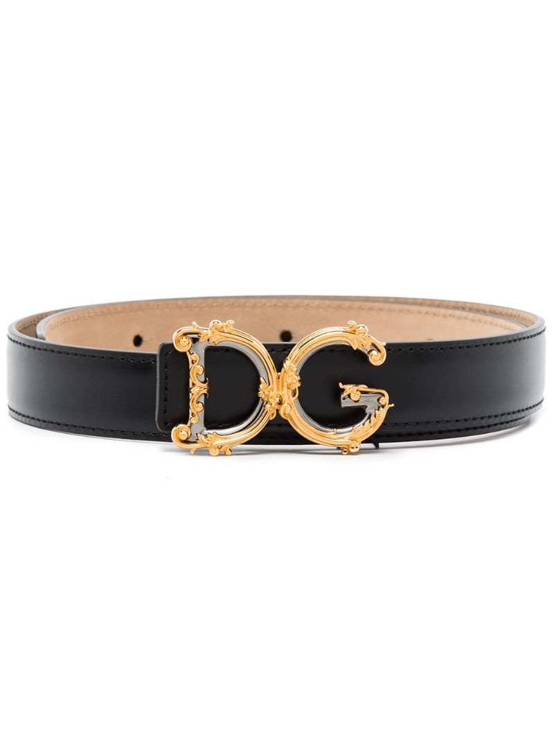 baroque DG logo belt - 1