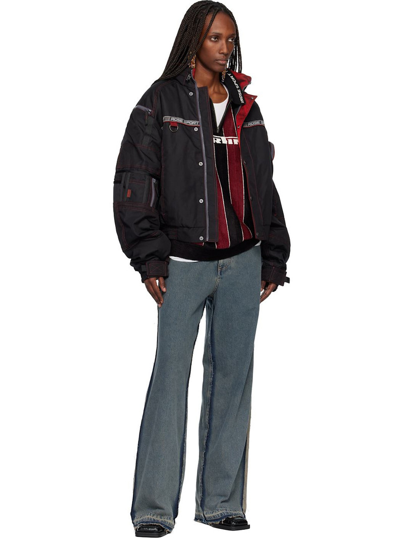 Martine Rose Black Bumbag Jacket outlook