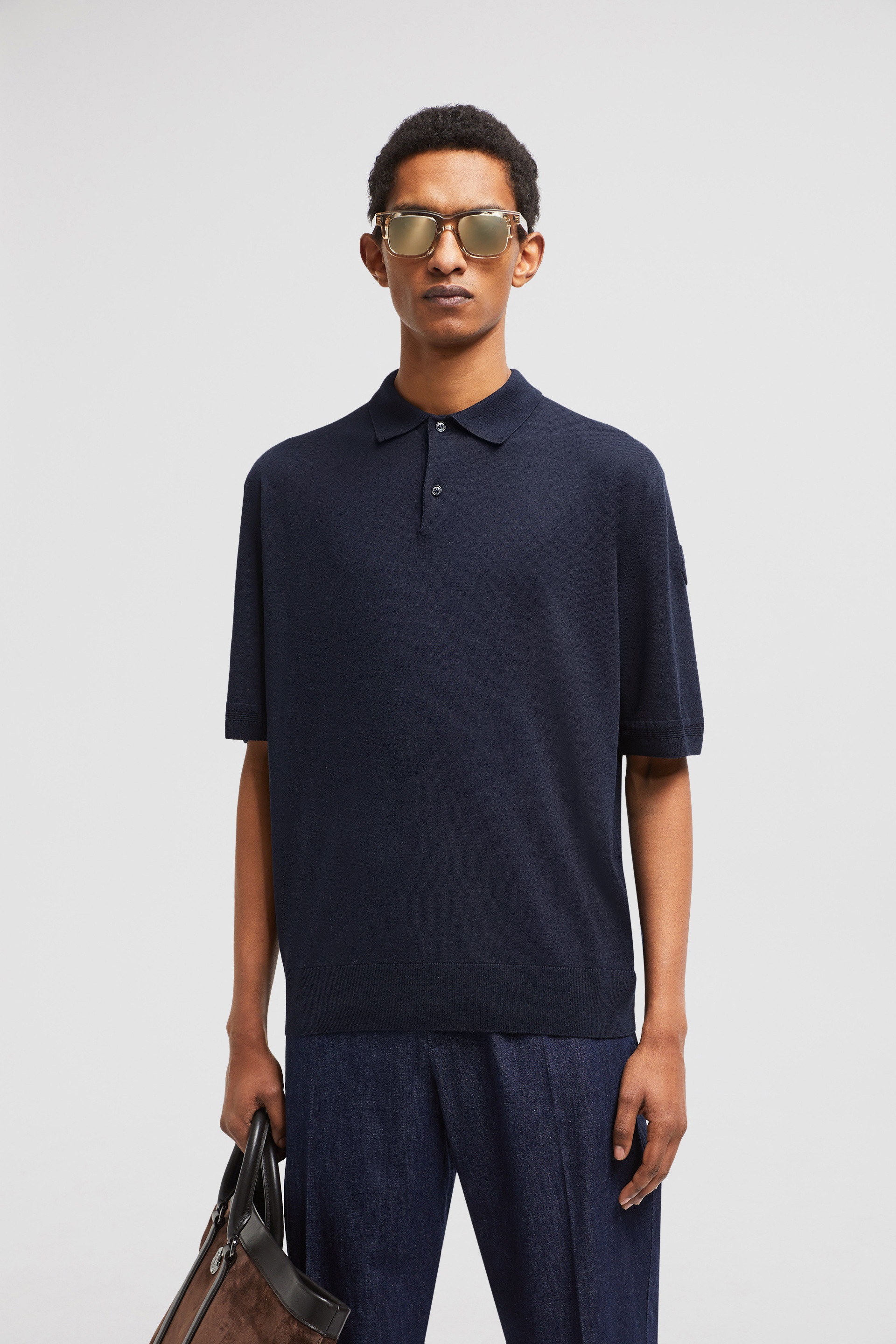 Silk & Linen Knit Polo Shirt - 2