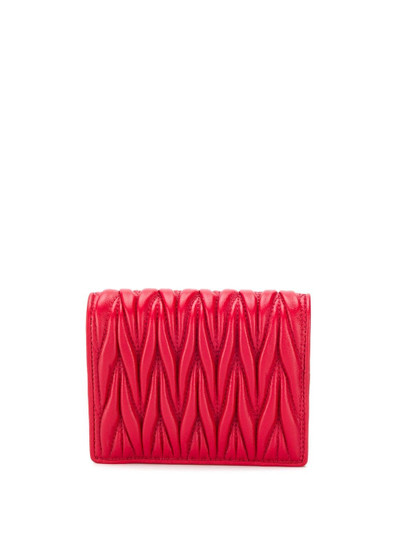 Miu Miu quilted wallet outlook