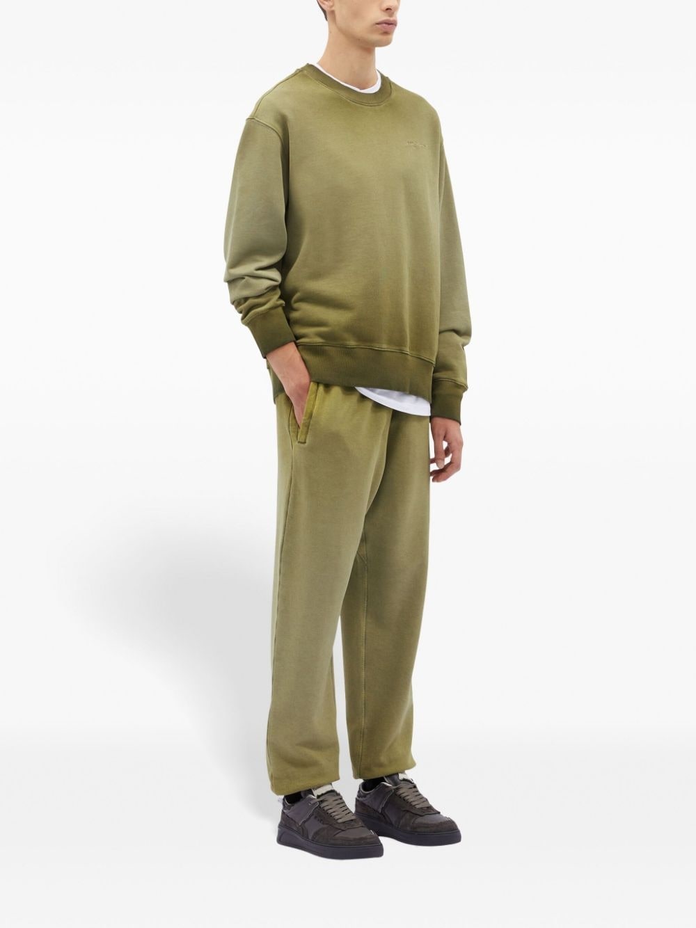 drawstring straight-leg trousers - 2
