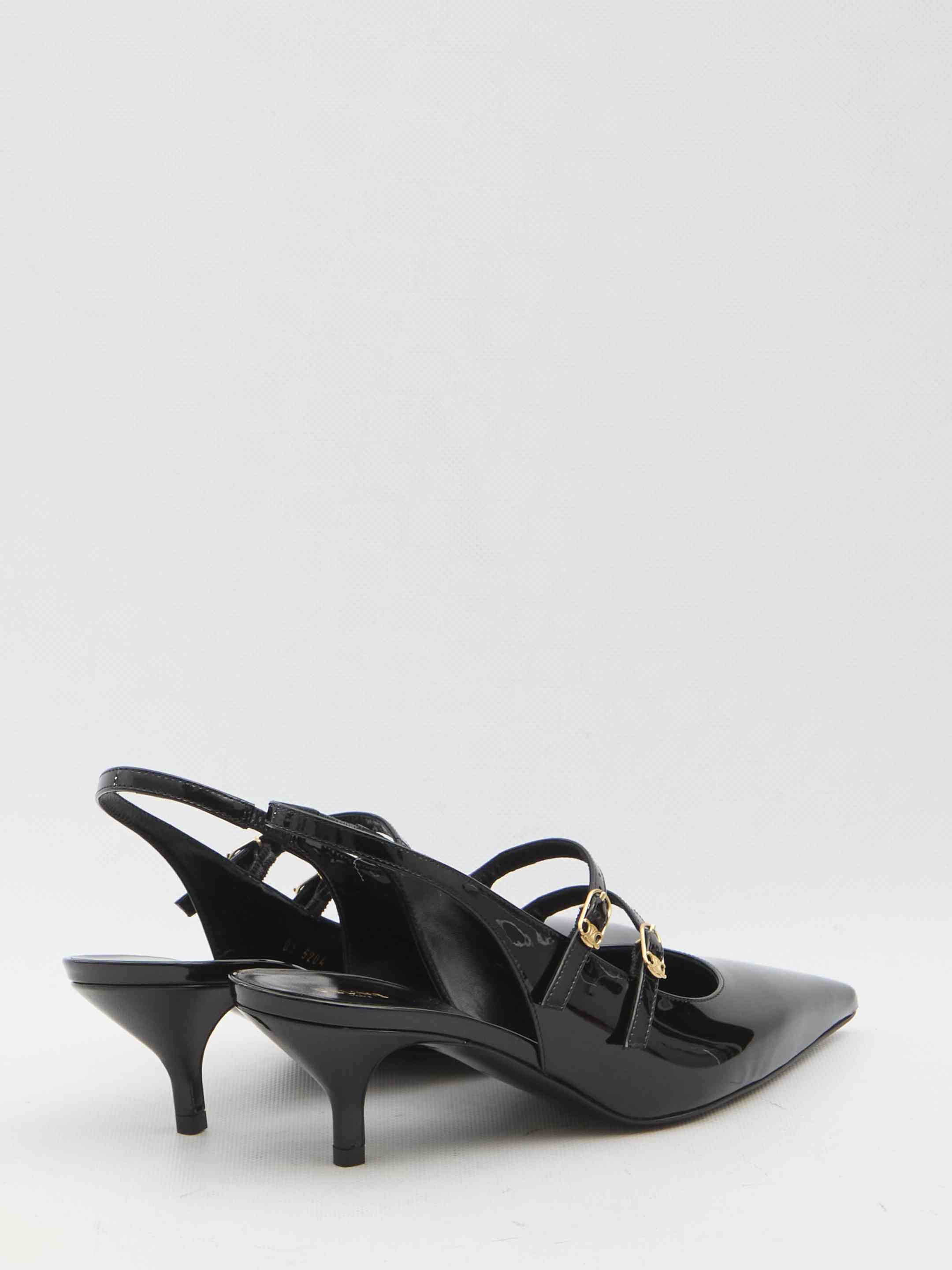 Celine Women Mary Jane Slingback Pumps - 3