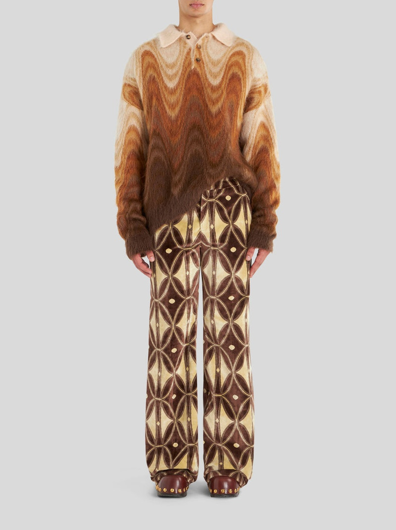 DEGRADÉ JACQUARD POLO JUMPER 4