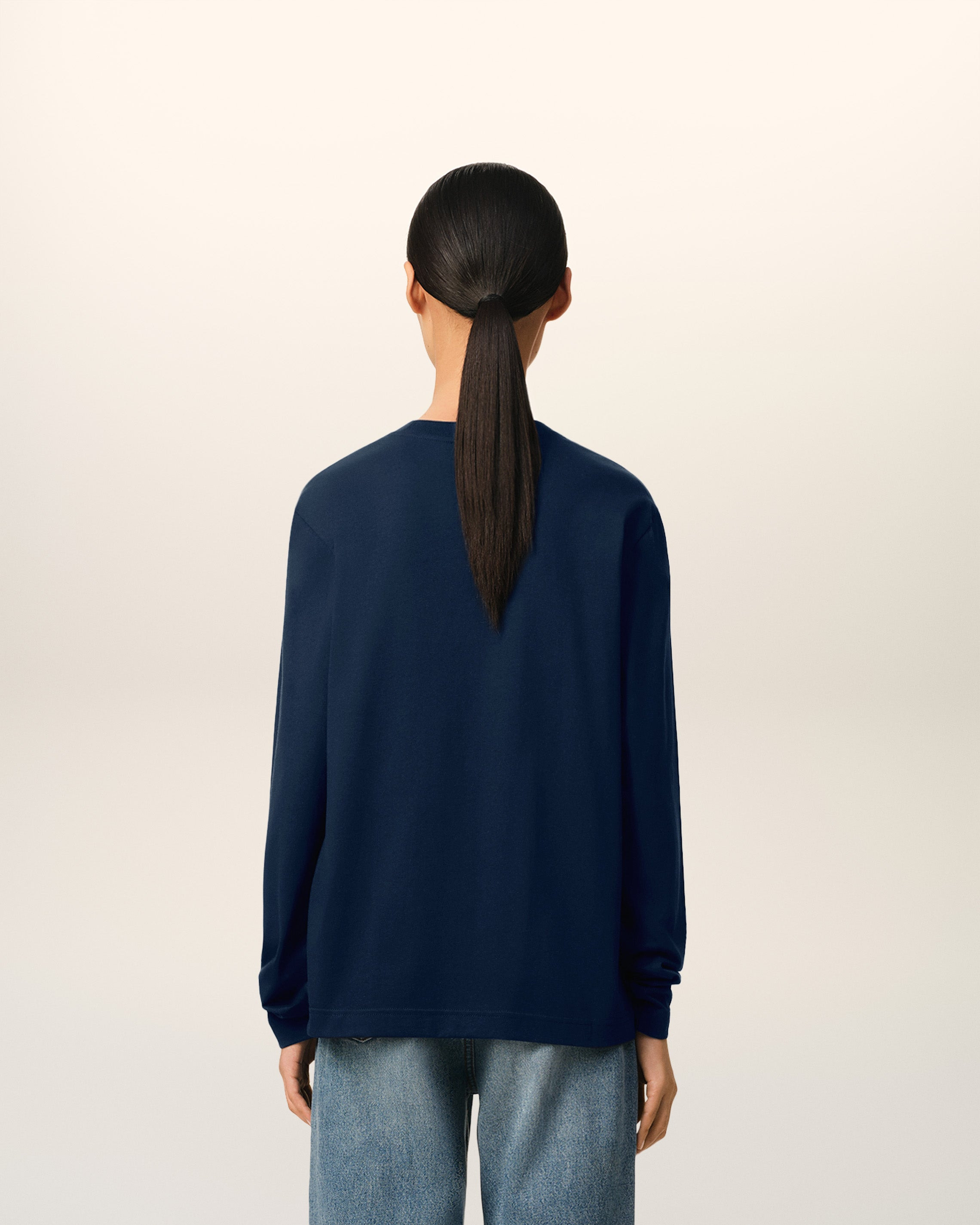 NAVY COTTON AMI DE CŒUR T-SHIRT - 14