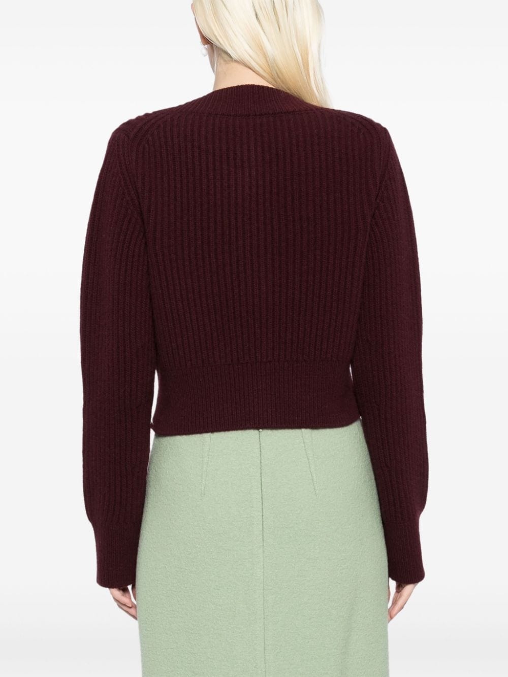 cropped cardigan - 4