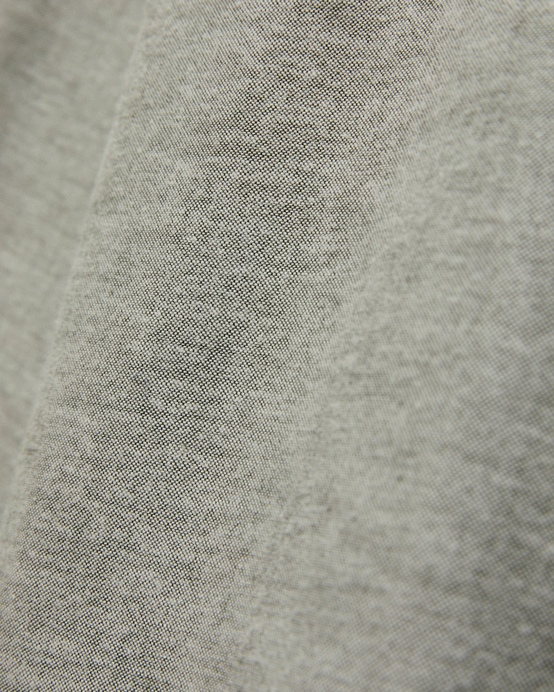 Portuguese Flannel Brushed Oxford Button-Up Shirt in Moss Green outlook