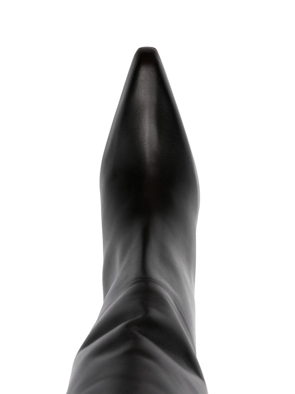 knee-high leather boots - 4
