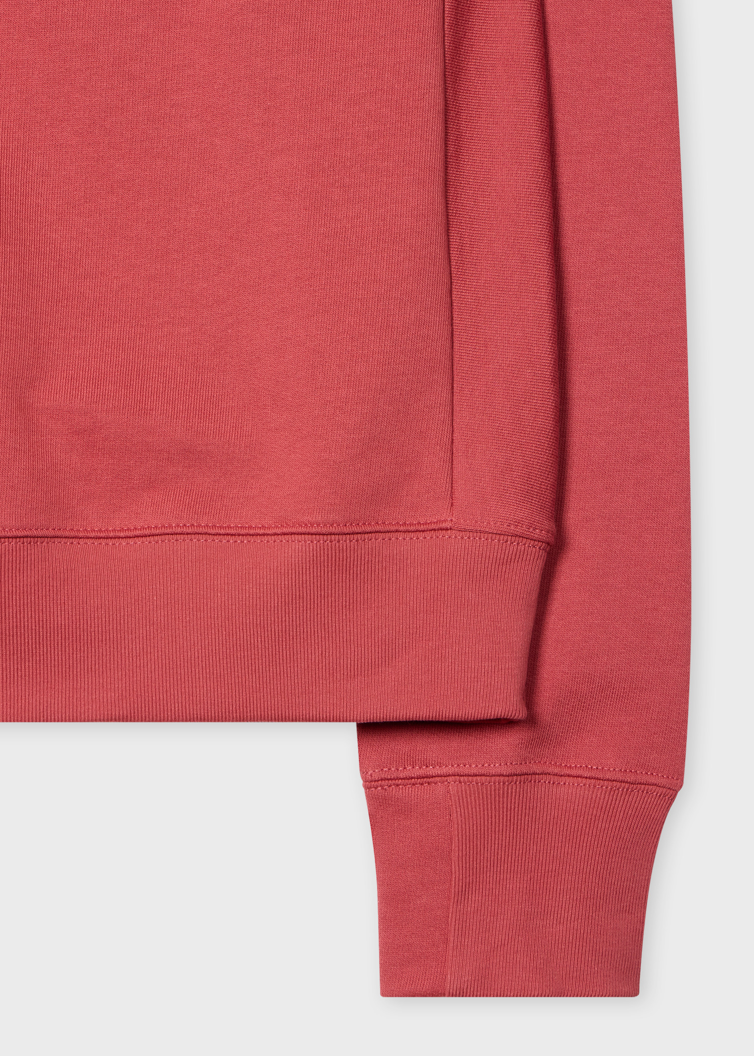 Soft Pink Organic Cotton Zebra Logo Sweatshirt - 2