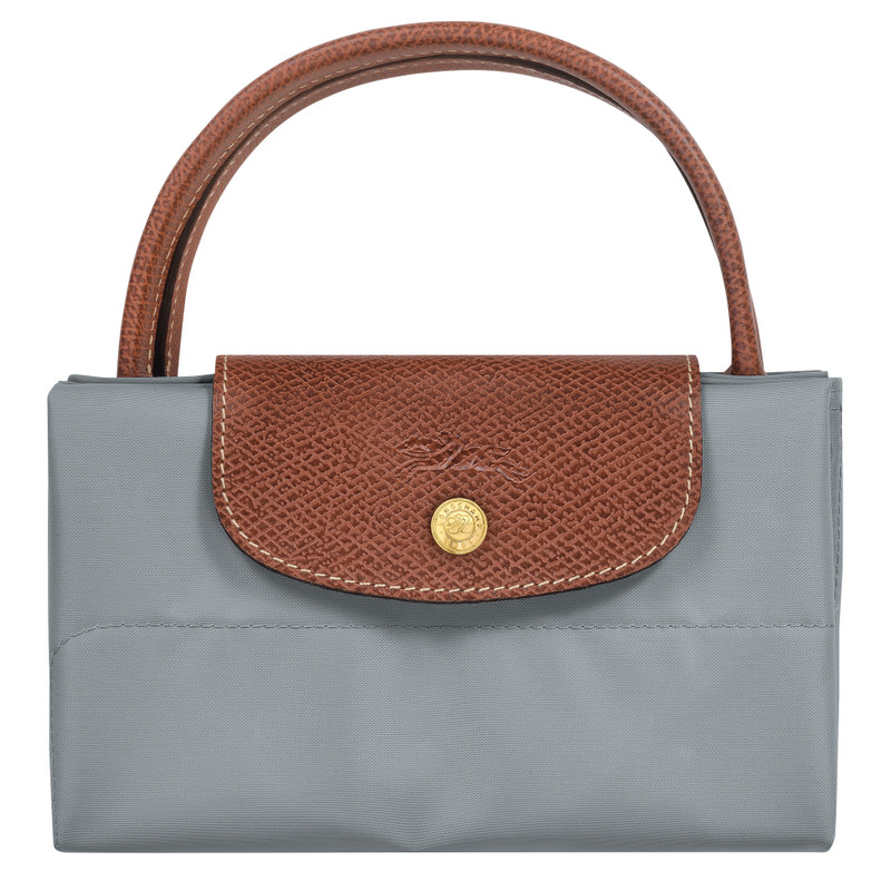 Le Pliage M Tote bag Steel - Canvas 6