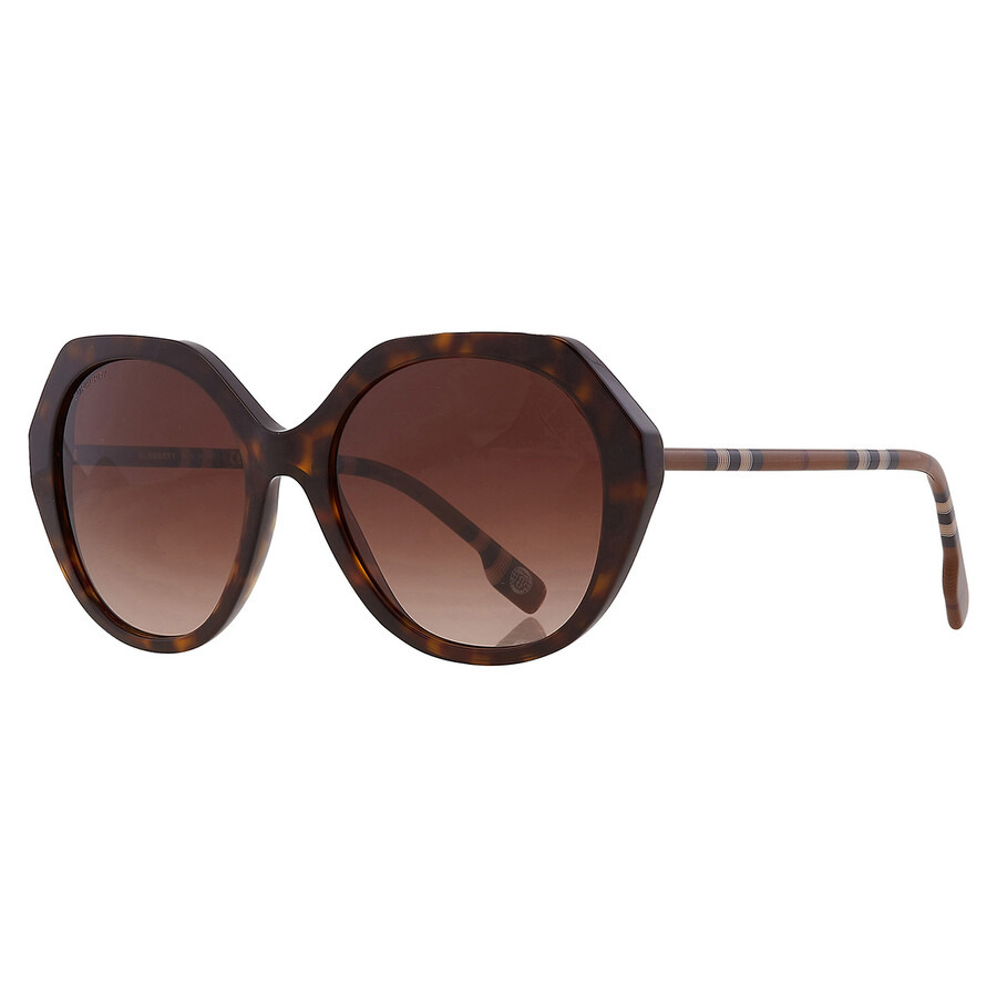 Burberry Vanessa Brown Gradient Geometric Ladies Sunglasses BE4375 401713 55 - 3