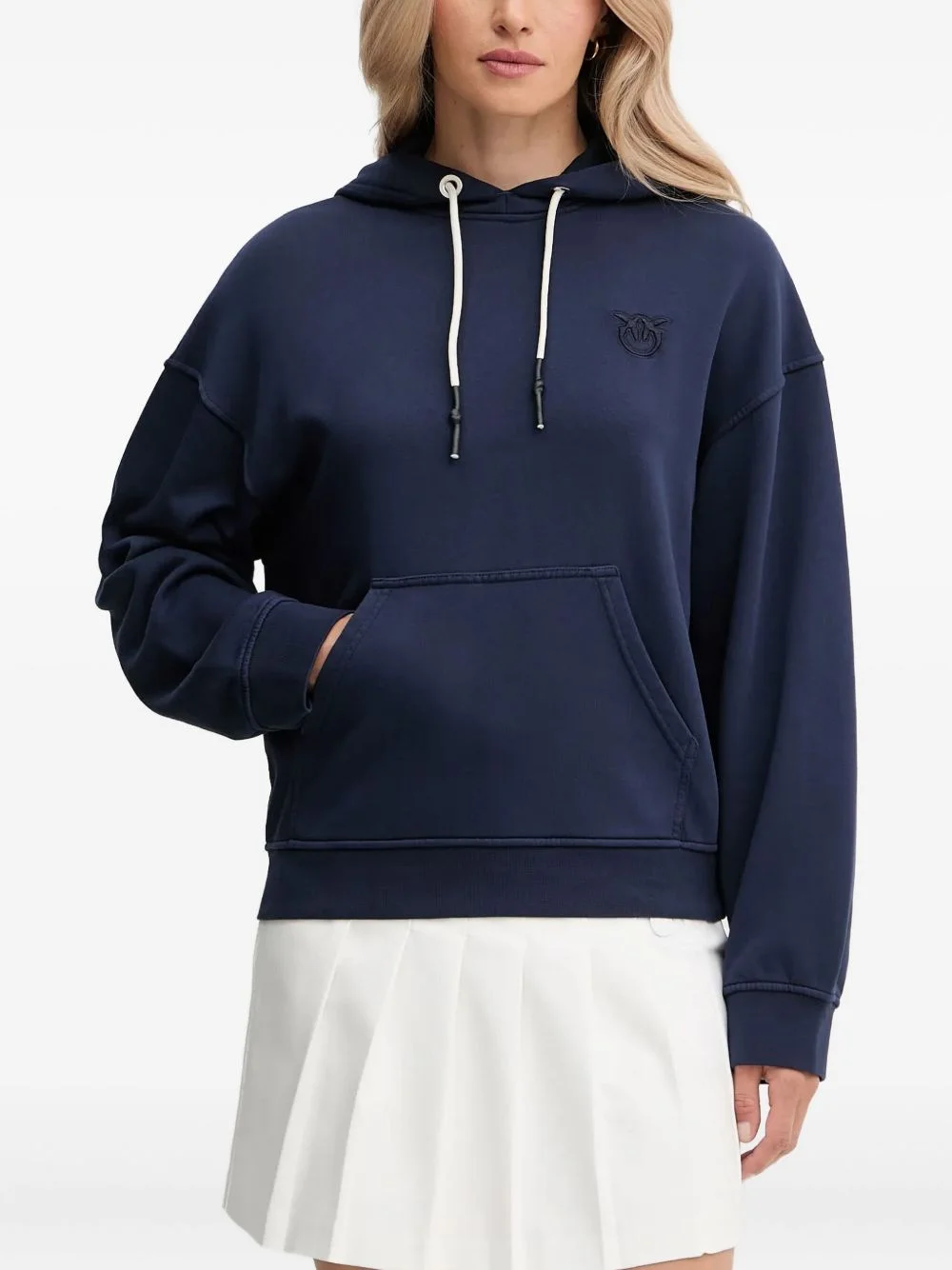 MELATO logo-detail hoodie - 1