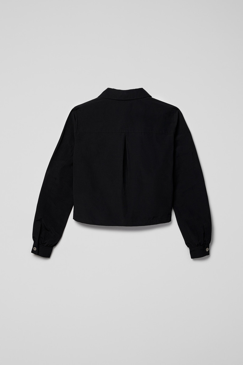 CAMPERLAB Black Cotton/Nylon Shirt outlook