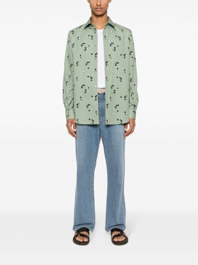 Paul Smith Narcissus Floral cotton shirt outlook
