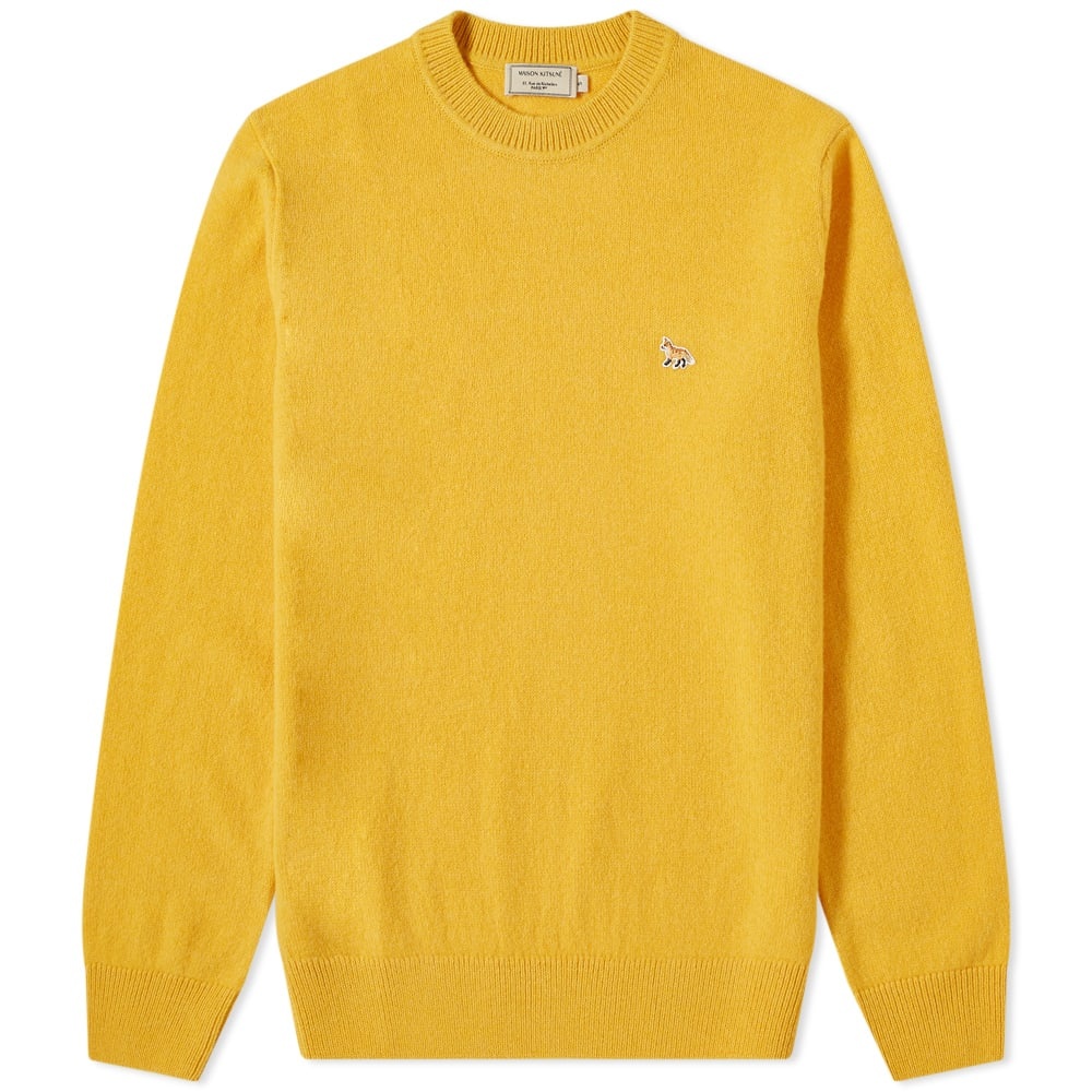 Maison Kitsuné Fox Lambswool Crew Knit - 1