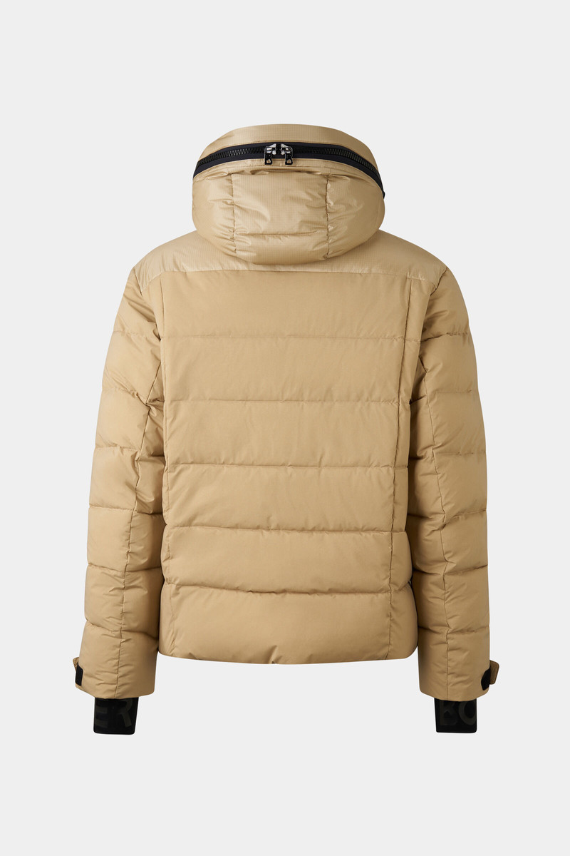 Blaine quilted jacket in Beige 12