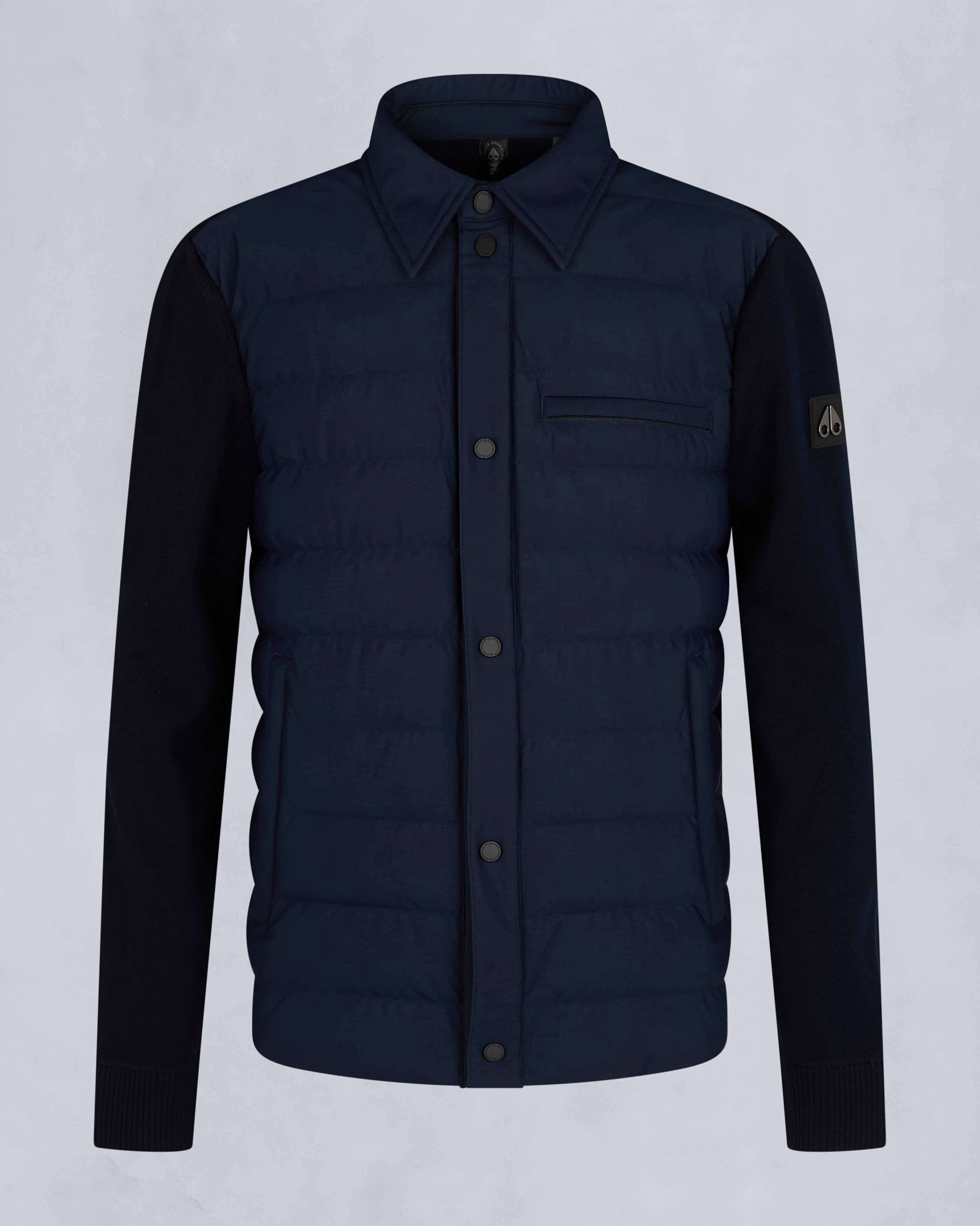 MARBLE HYBRID SHIRT JACKET - 1