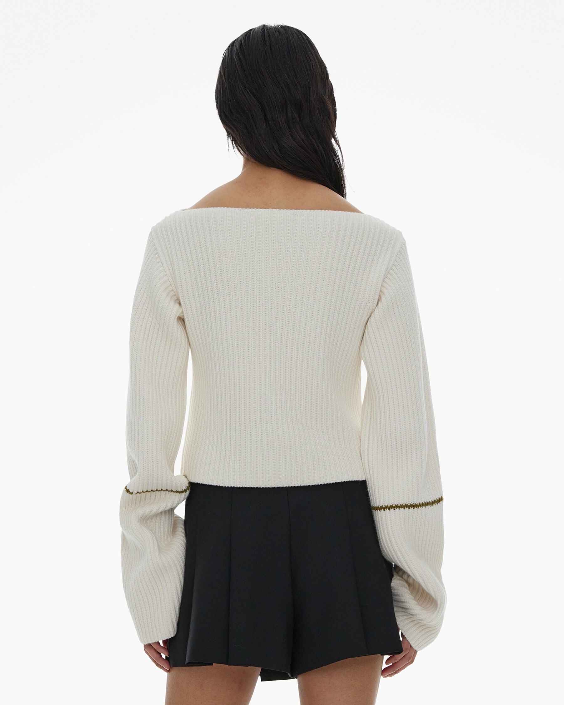 LINDA CROPPED SWEATER - 4