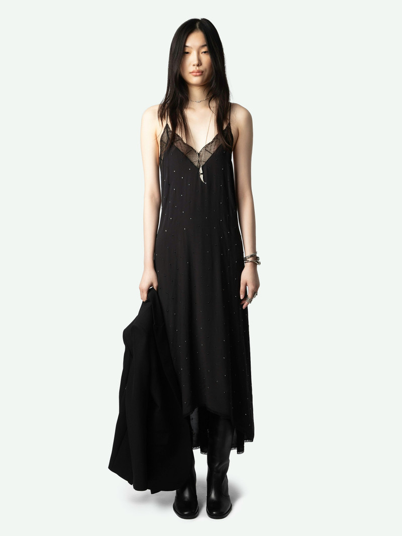 Zadig & Voltaire Risty Diamanté Dress outlook
