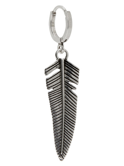 Isabel Marant Silver Graphic Single Earring outlook