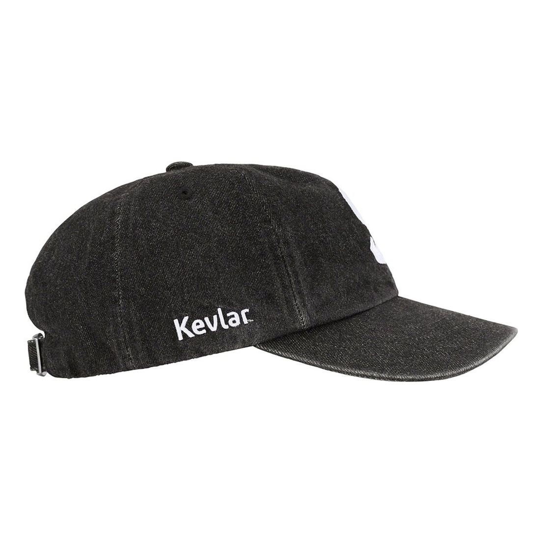 Supreme Kevlar Denim S Logo 6-Panel 'Black White' SUP-SS22-048 - 3
