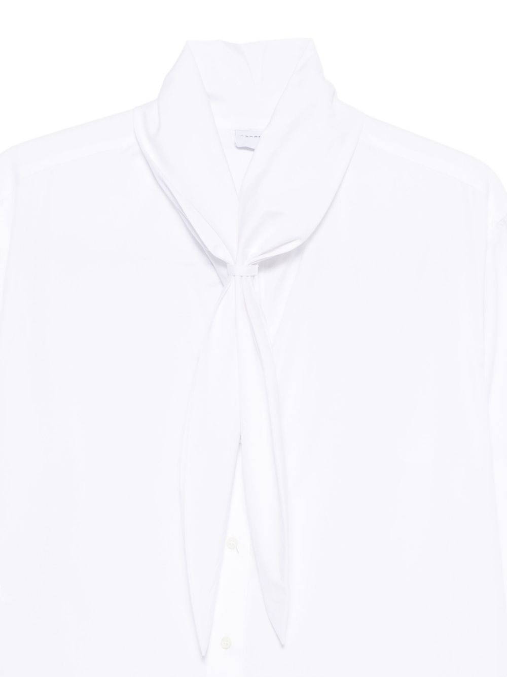tie-neck shirt - 3