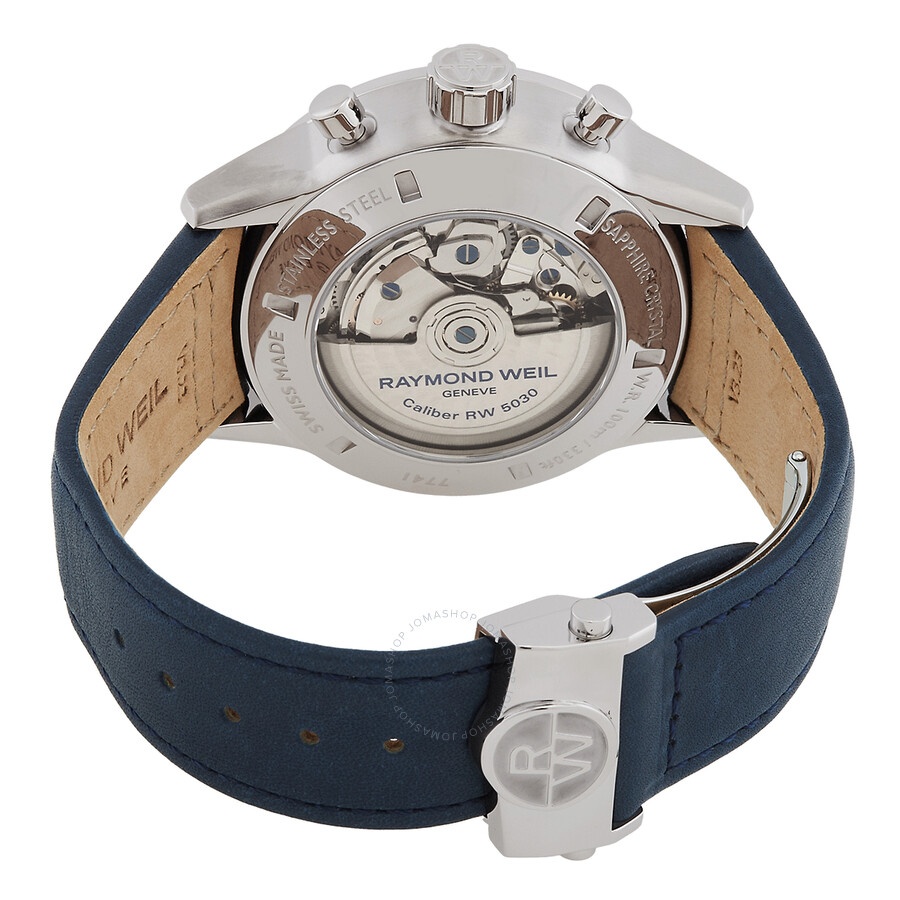 Raymond Weil - Raymond Weil Freelancer Chronograph Automatic Blue Dial Men's Watch 7741-SC3-50021 - 3