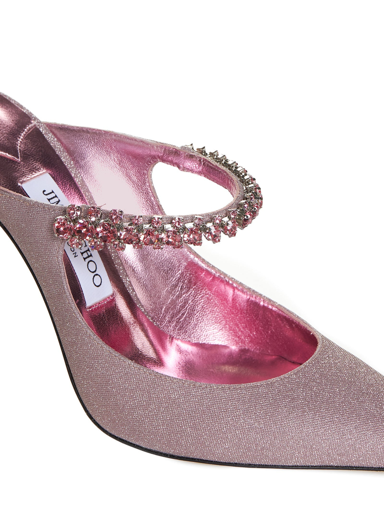 Jimmy Choo Women Bing Crystals Fabric Mules - 4