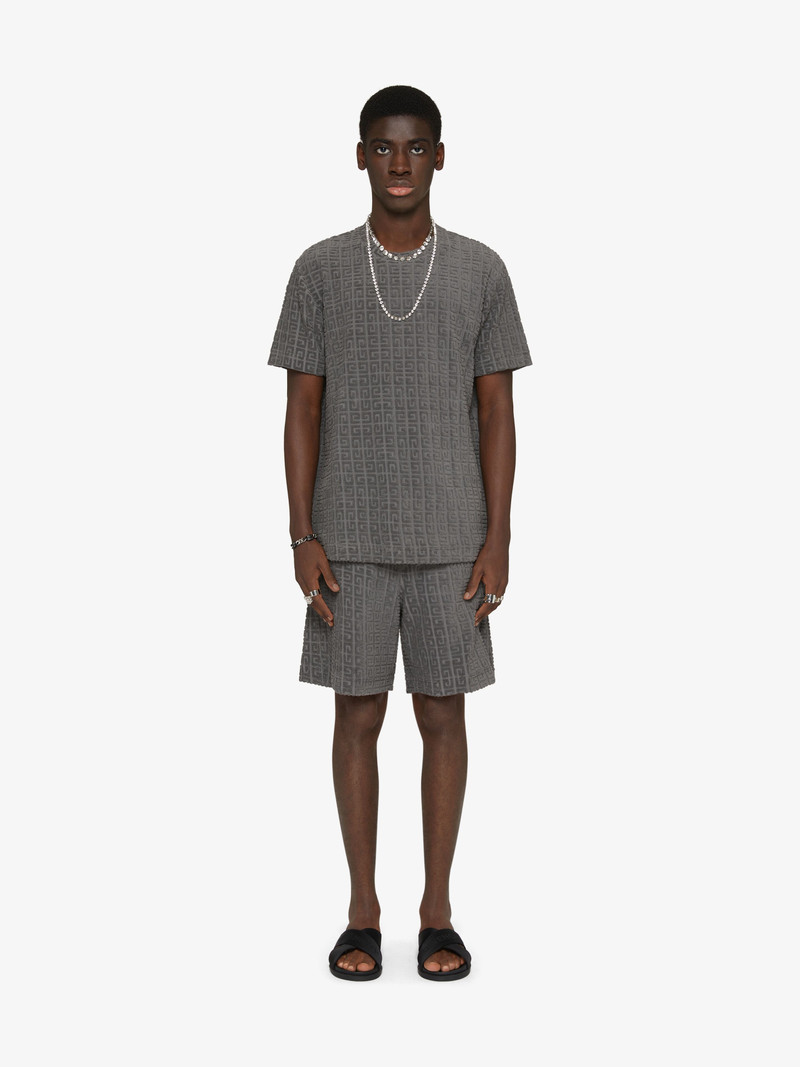 Givenchy T-SHIRT IN 4G TOWELLING COTTON JACQUARD outlook