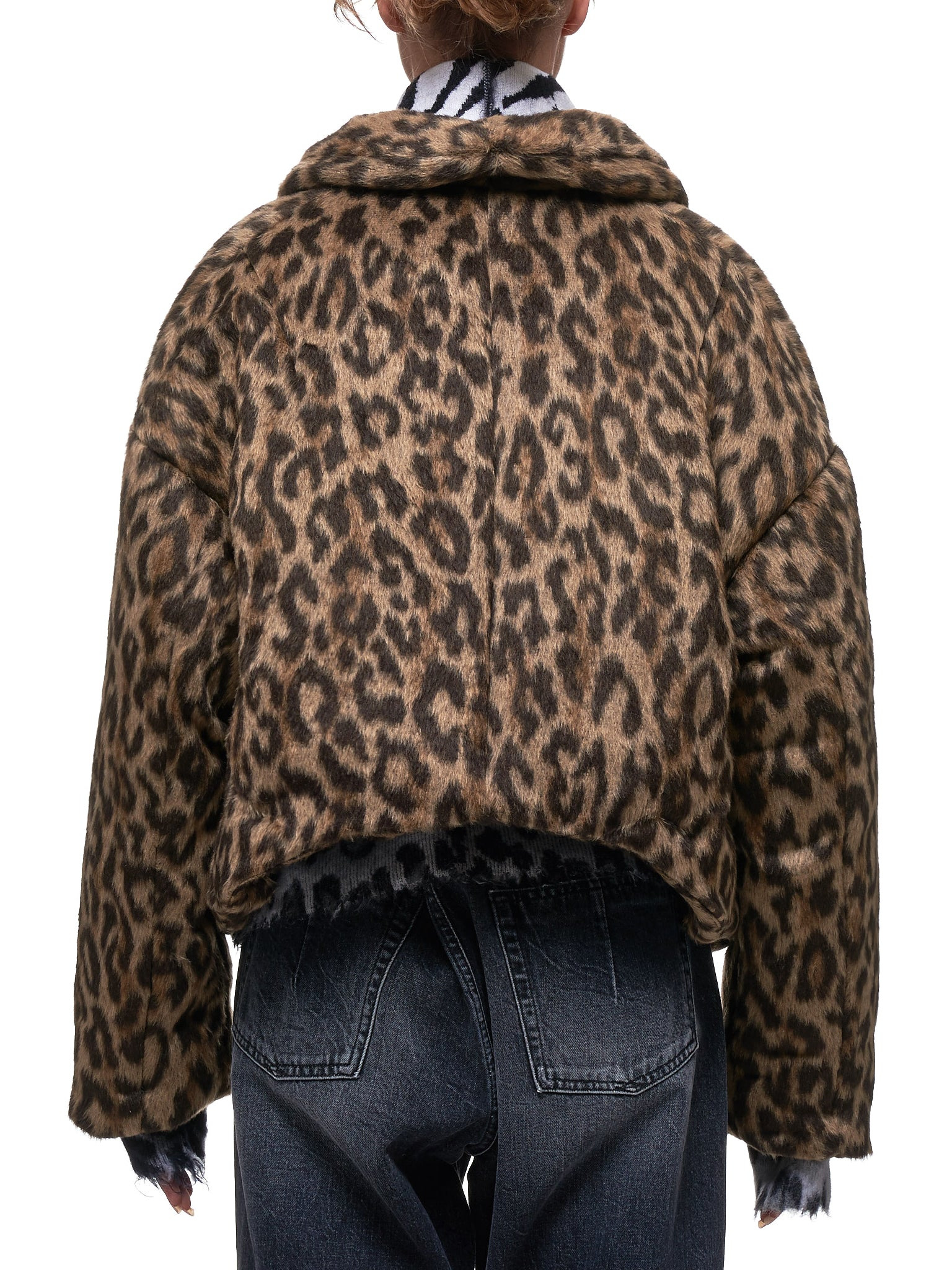 Oversized Leopard Jacket - 3