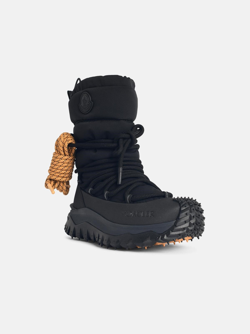 Moncler 'TRAILGRIP APRÈS' BLACK POLYAMIDE BLEND HIGH BOOTS outlook