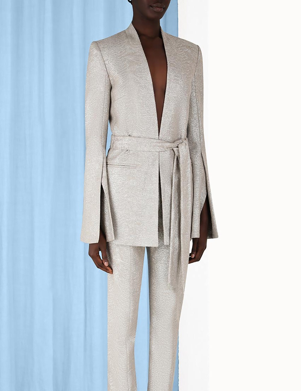 COASTER METALLIC SLOUCH JACKET - 5