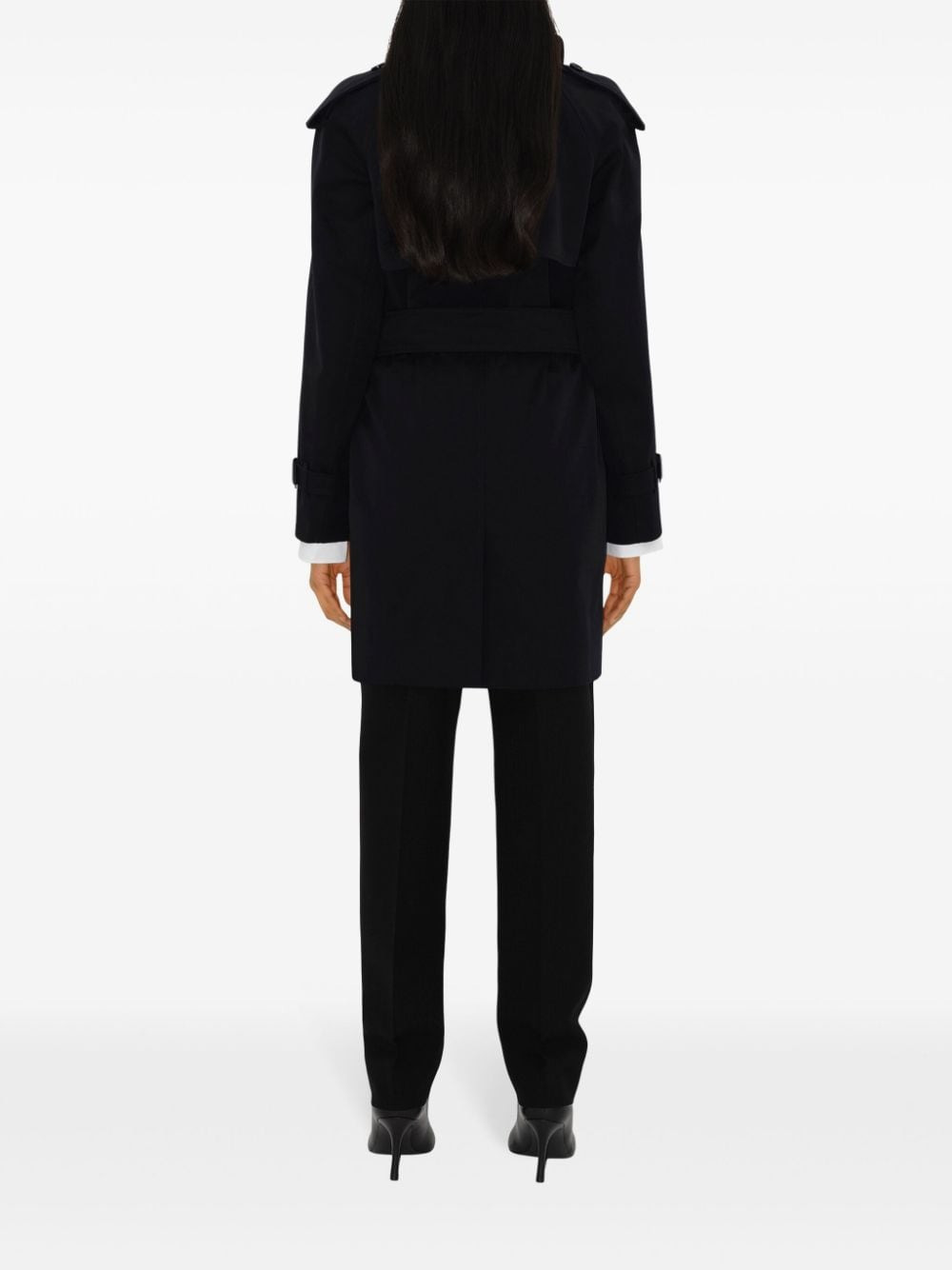 Burberry Women Cotton Trench Coat - 7