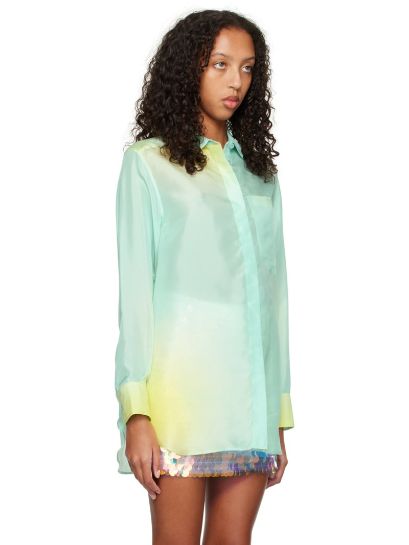 NINA RICCI Blue Gradient Shirt outlook