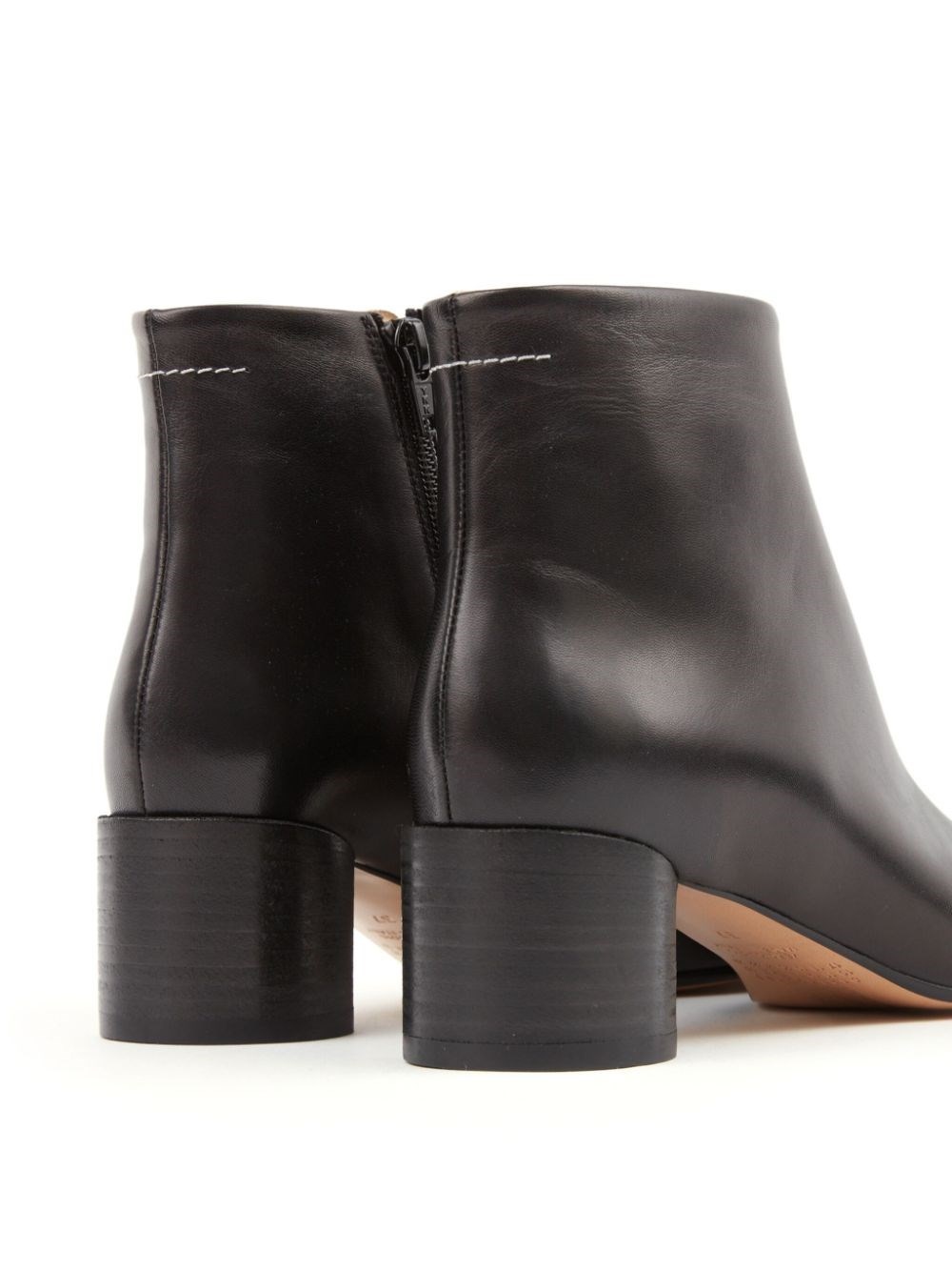 Leather ankle boots - 5