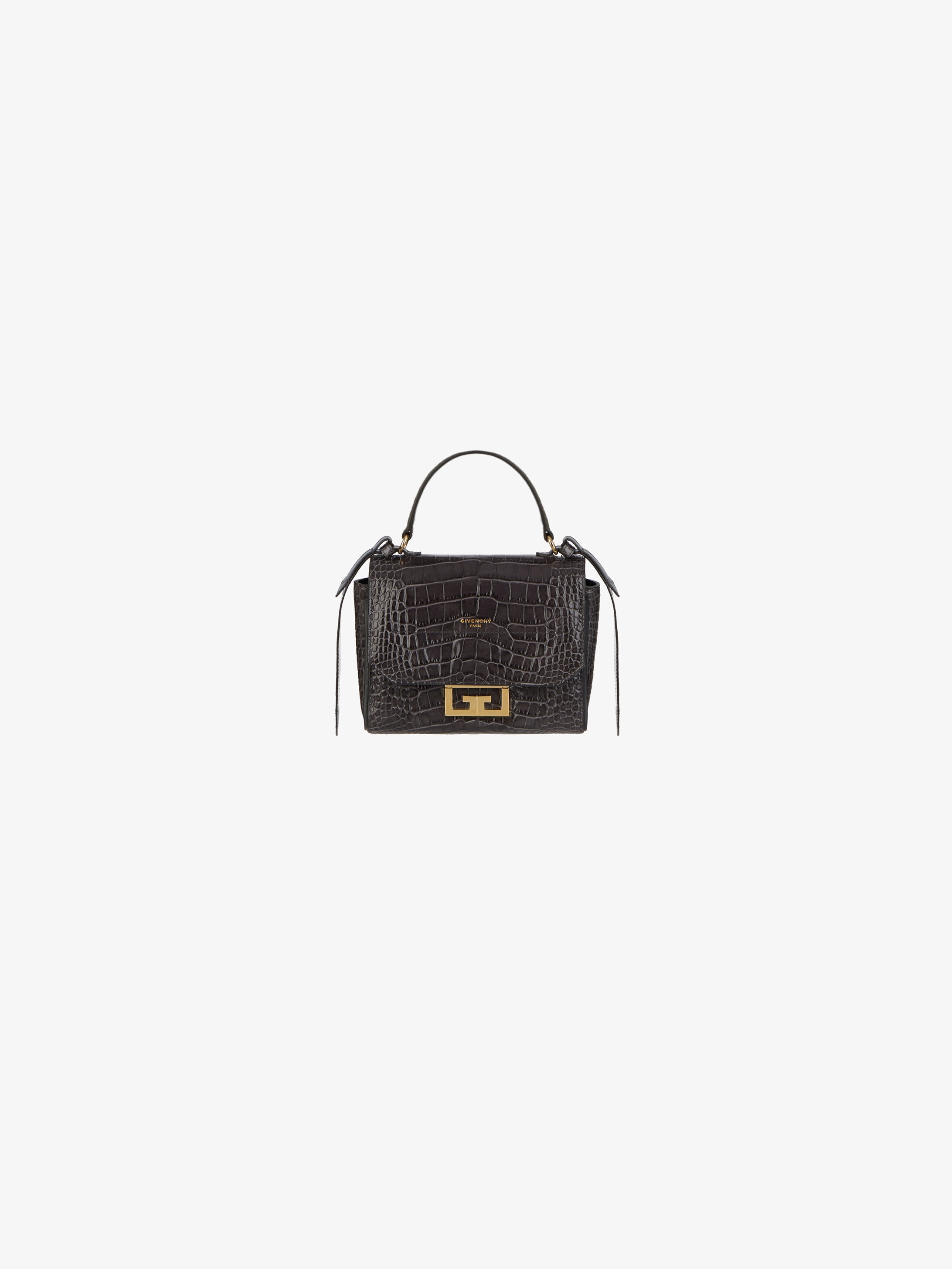 Mini Eden bag in crocodile-effect leather - 3