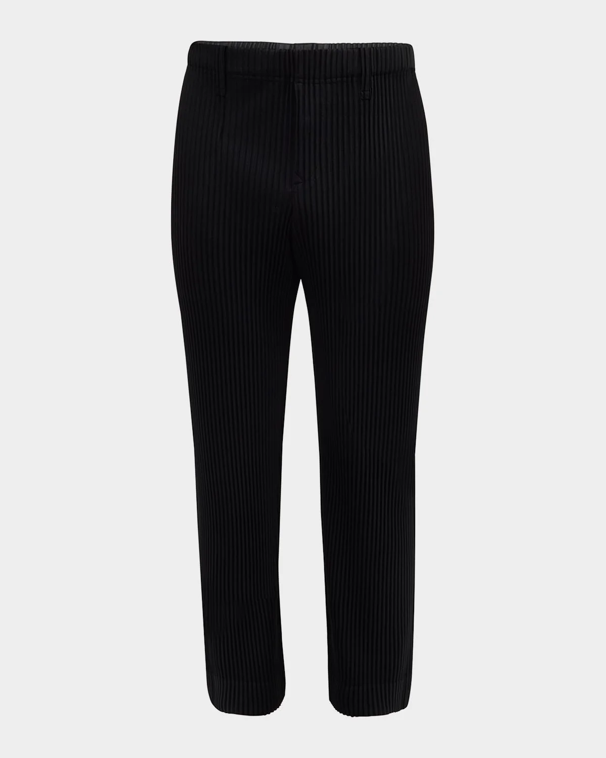 Men's Pleated Straight Pants - 1