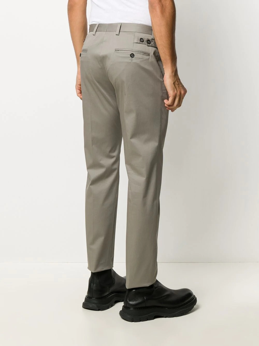 slim-fit chinos - 4