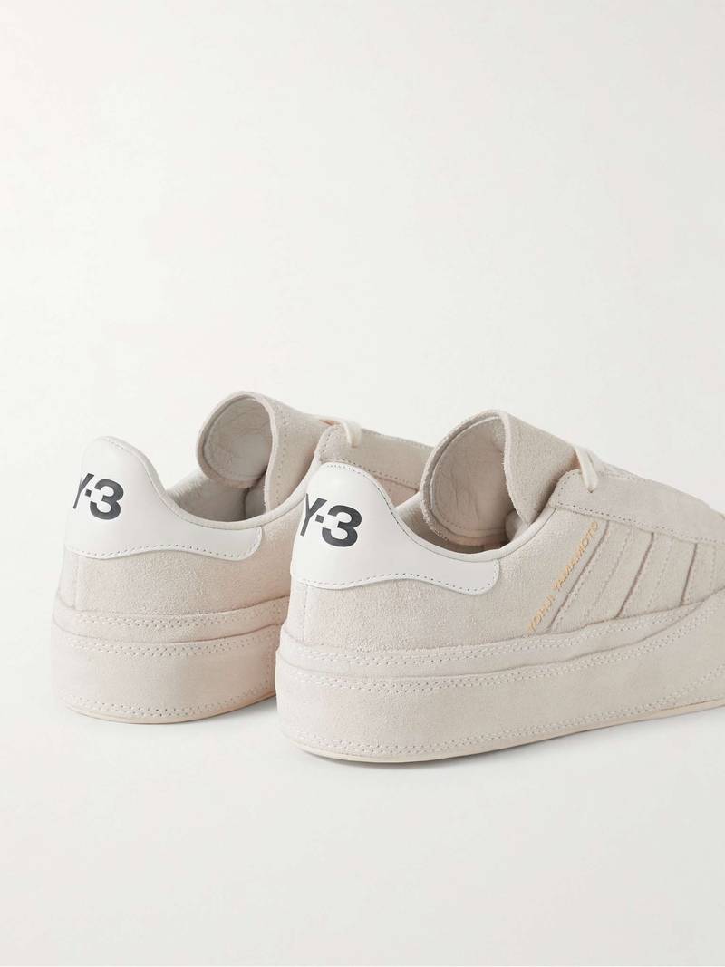 Gazelle 가죽 Trimmed 스웨드 운동화 5