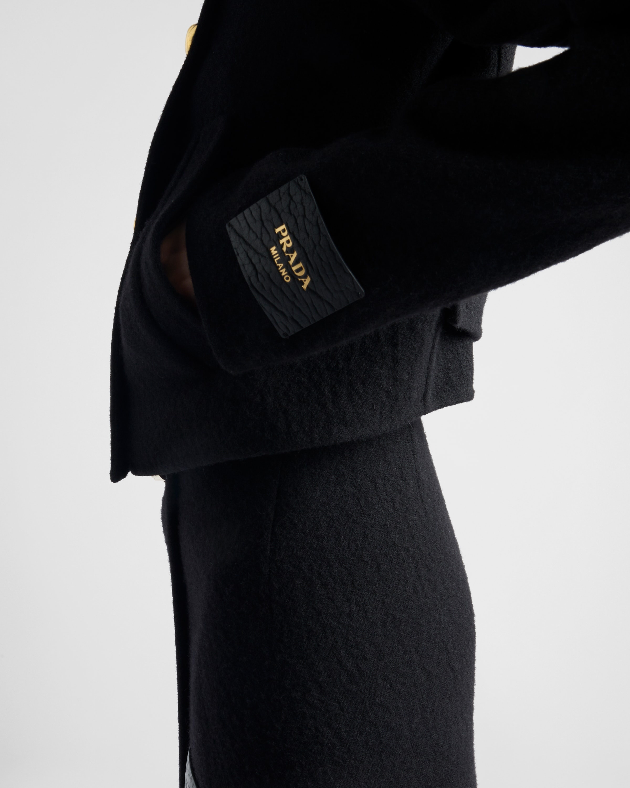 Double-breasted twill jacket - 6
