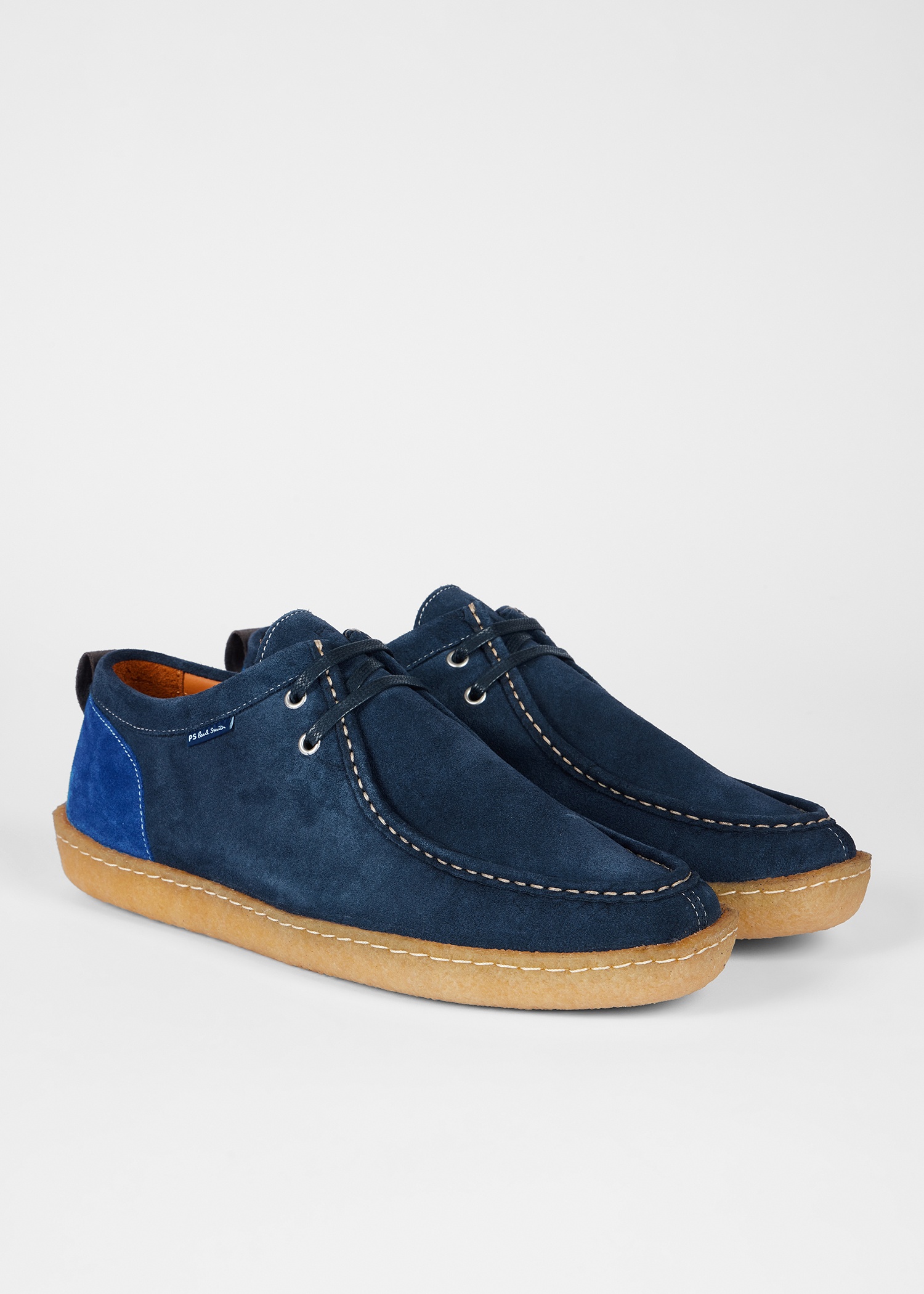 Navy Suede 'Buster' Shoes - 2