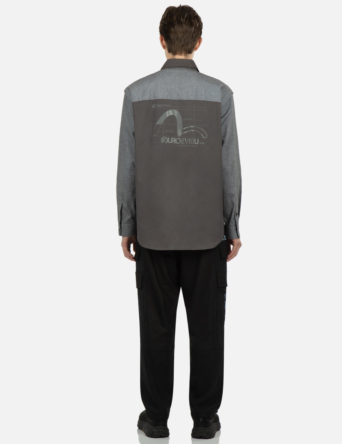 Seagull Print Multi Pocket Shirt - 6
