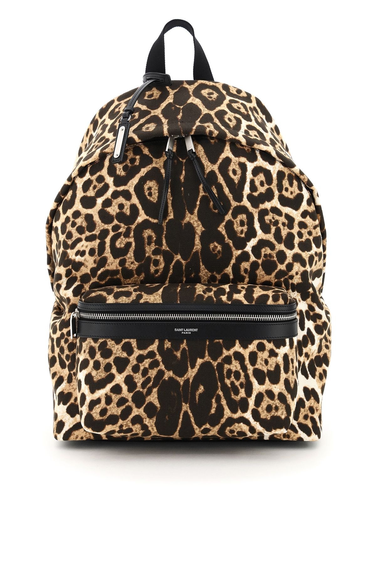 CITY CANVAS LEOPARD BACKPACK - 1