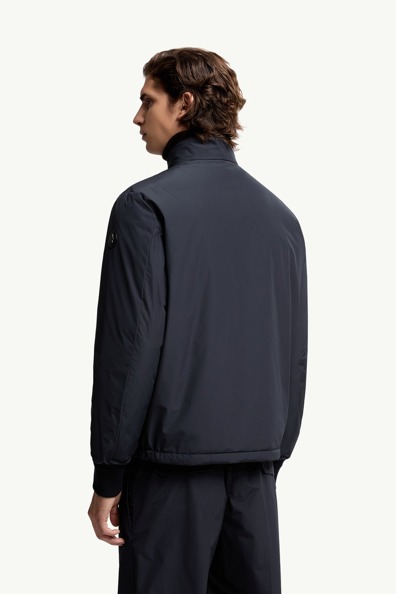 Lanques Leather-Trimmed Short Down Jacket 5