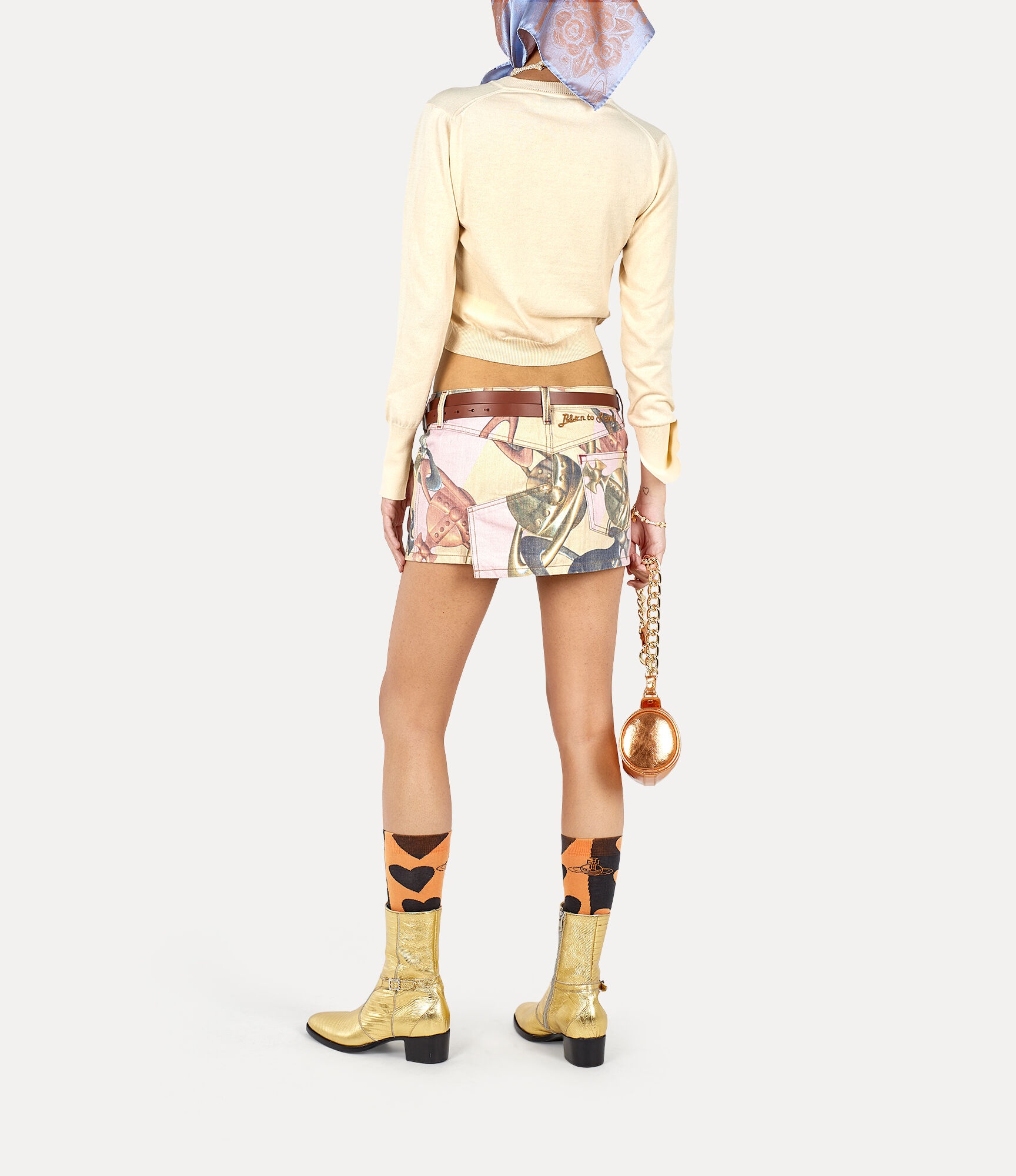CUT OUT FOAM SKIRT - 3