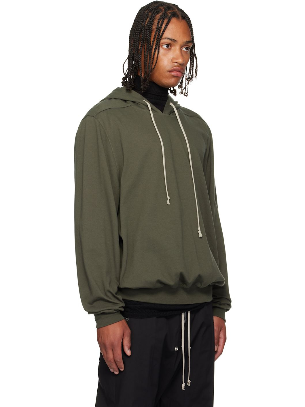 Khaki Concordians Heavy Jersey Hoodie - 2